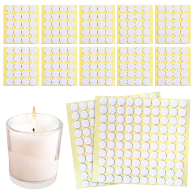 Candle Making Wicks - 400PCS/100PCS Candle Wick Stickers Transparent Acrylic