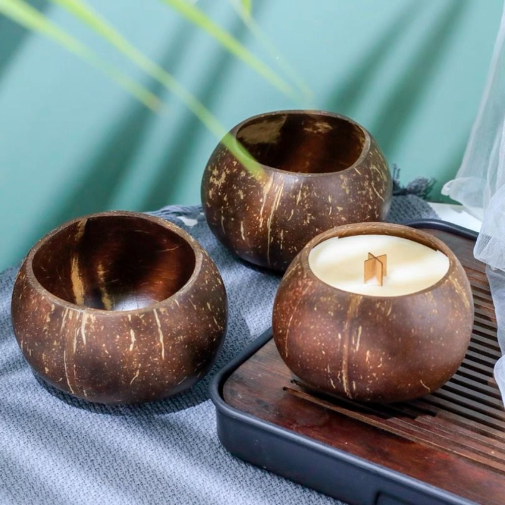 Candle Making Homewood - Home Crafts Making Natural Coconut Shell