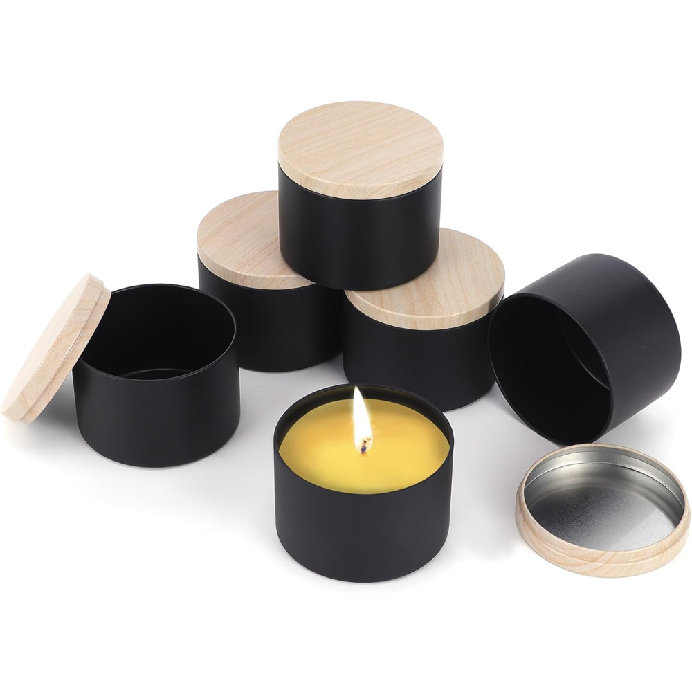 White Candle tins with Metal W - огляд і ціна Candle Making Homewood