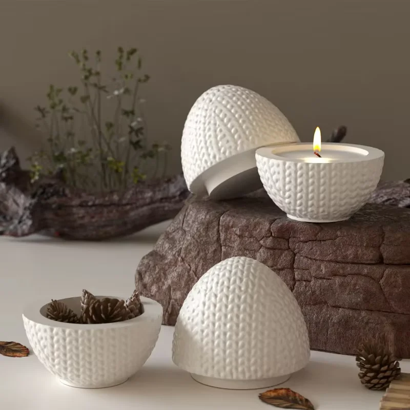ZDQ03 DIY Knitting Yarn Egg Sh - огляд і ціна Candle Making Yarn