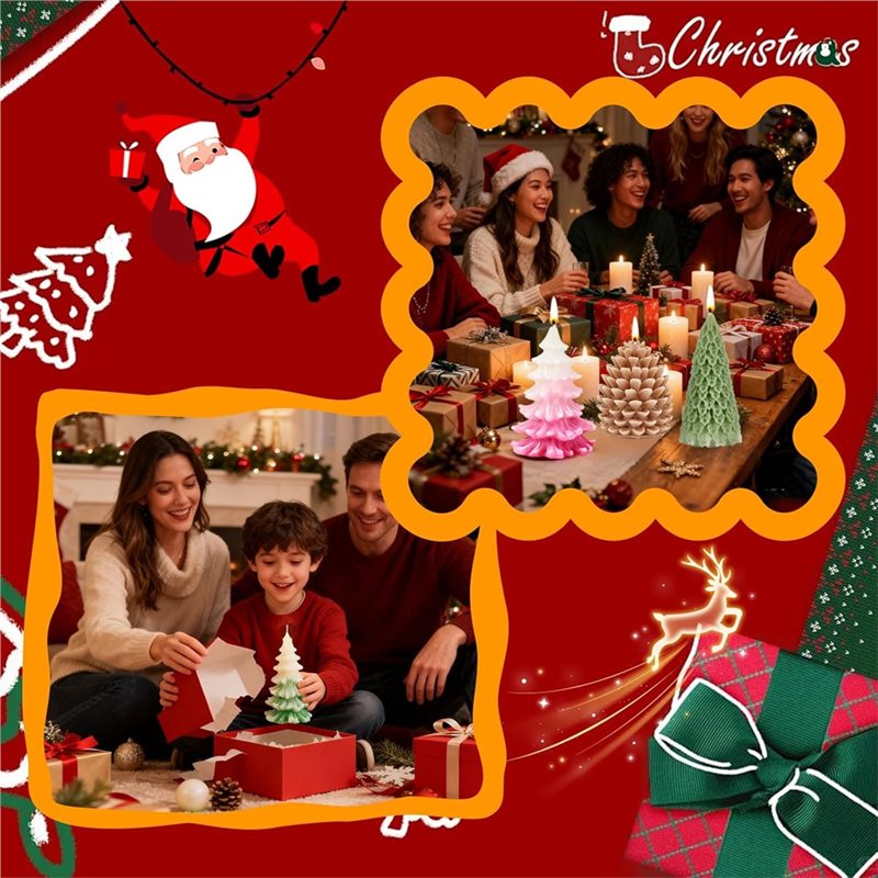 【ALLOWANCE】Christmas Tree For  - огляд і ціна Xmas Candle Making