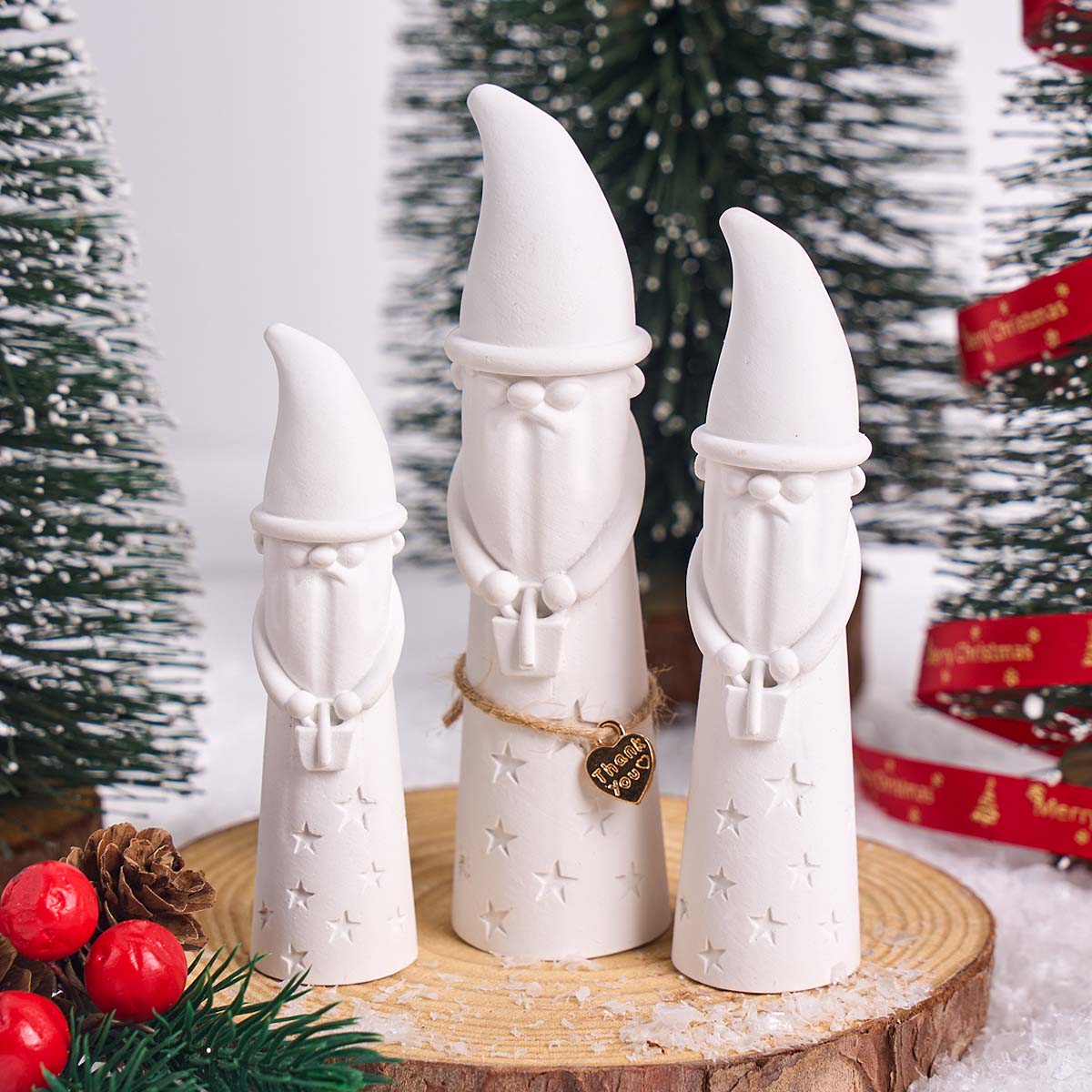 Christmas Ornament Gnome Silic - огляд і ціна Xmas Candle Making