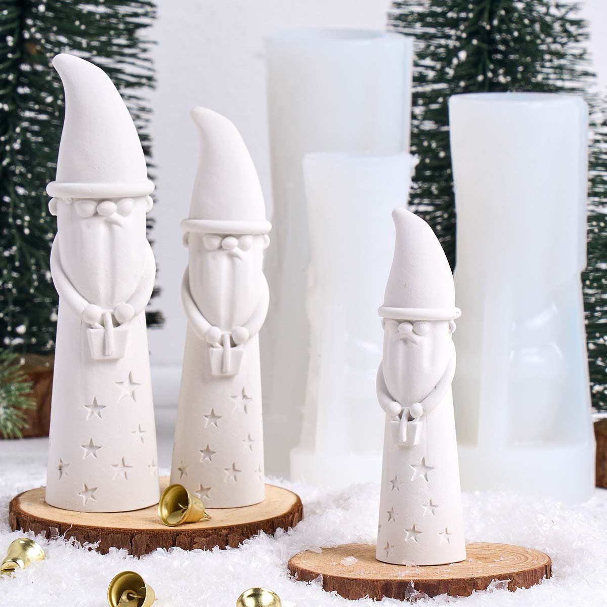 Christmas Ornament Gnome Silic - огляд і ціна Xmas Candle Making