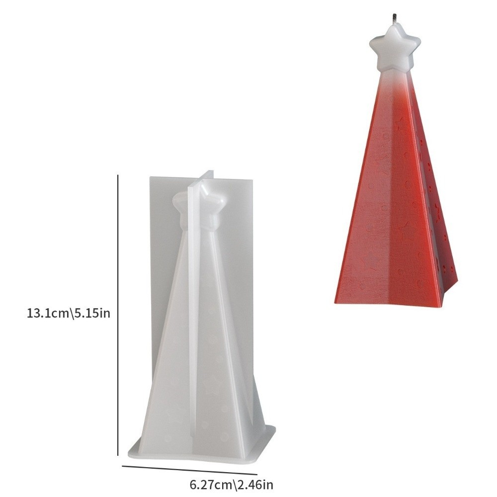 New Silicone Christmas Cone Ca - огляд і ціна Candle Making Kit Xmas