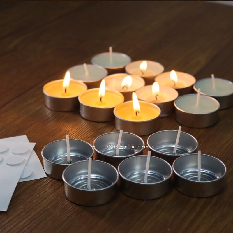 Empty Tea Wax Circular Aluminu - огляд і ціна Candle Making Wicks