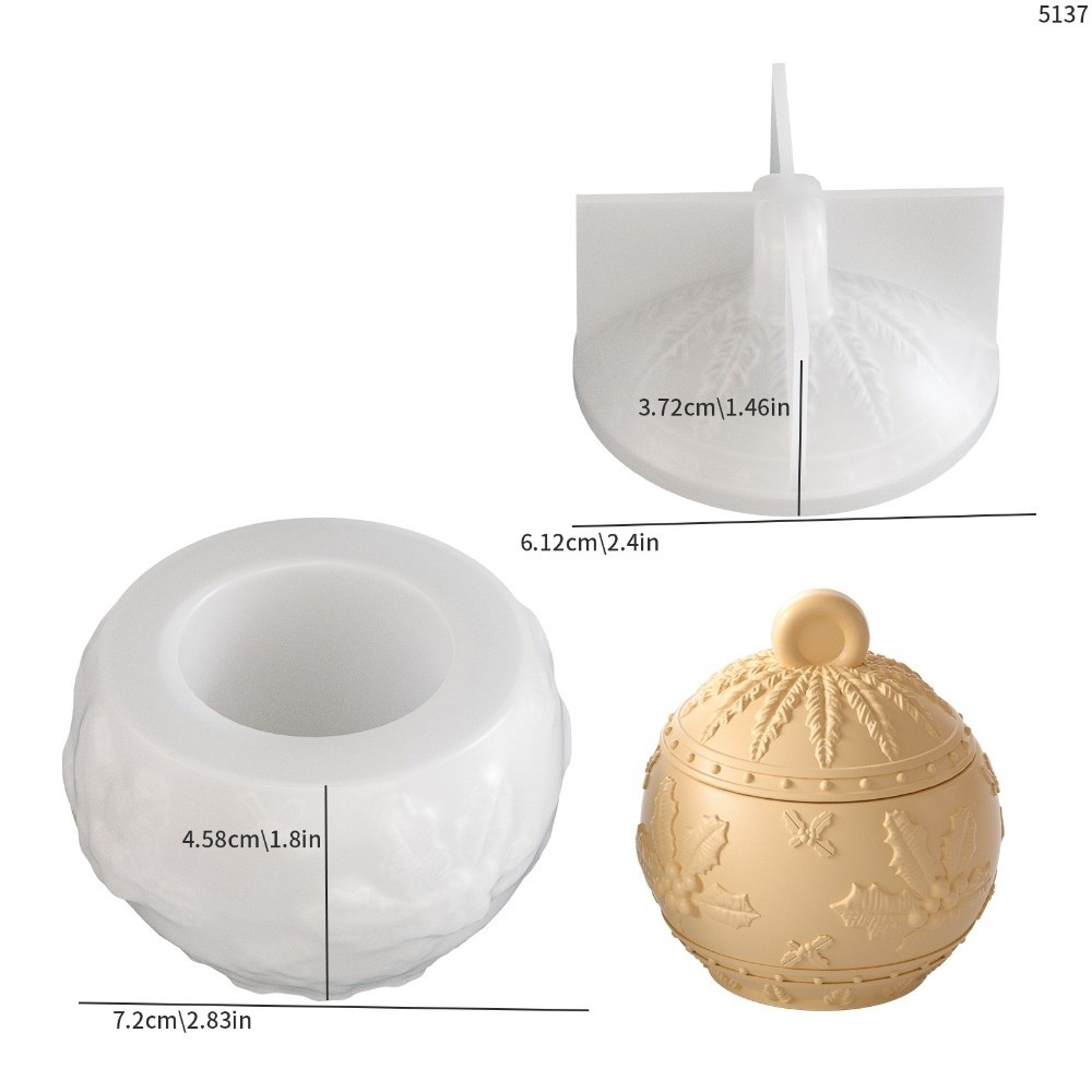 New Silicone Candle Jar Mold 3 - огляд і ціна Candle Making Jars With Lids