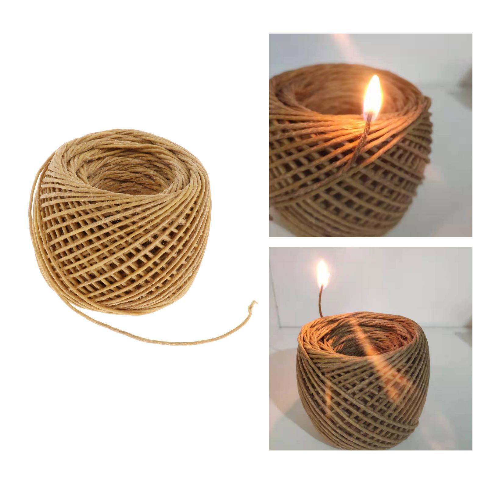 Candle Wick Natural Beeswax He - огляд і ціна Candle Making Wicks