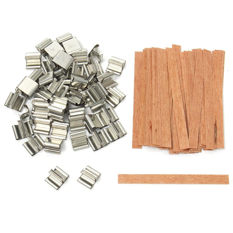 Top quality 100sets Wood Candl - огляд і ціна Candle Making Homewood