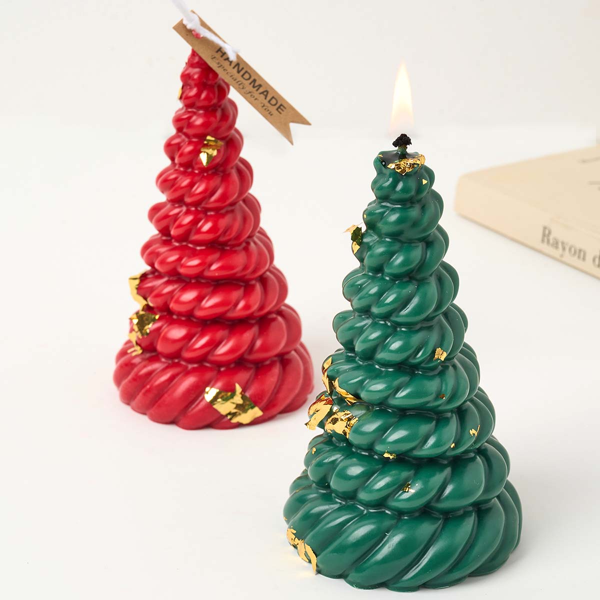 3D Hemps Rope Christmas Tree S - огляд і ціна Candle Making Kit Xmas