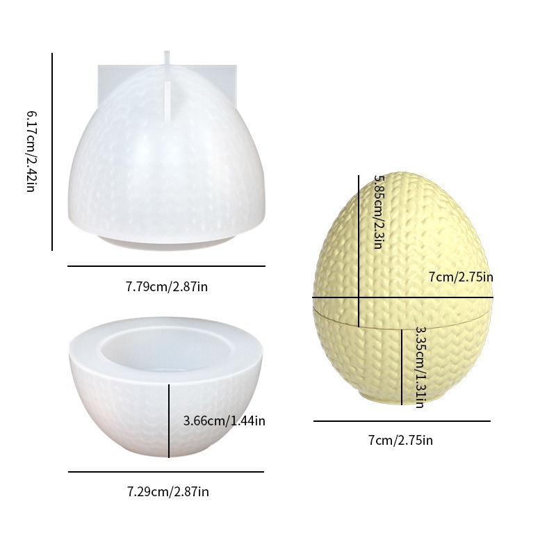 DIY Knitting Yarn Egg Shaped O - огляд і ціна Candle Making Yarn