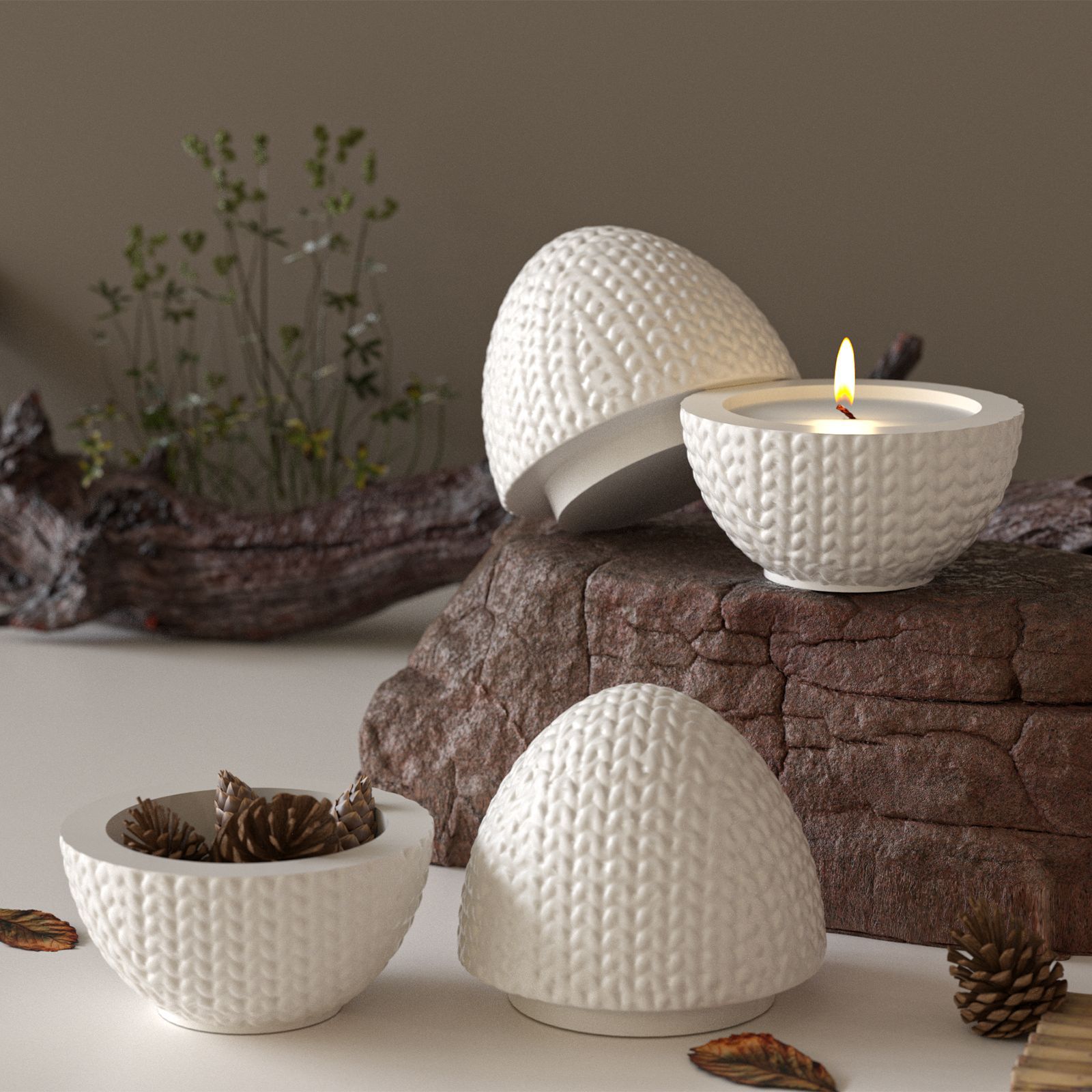 DIY Knitting Yarn Egg Epoxy Si - огляд і ціна Candle Making Yarn