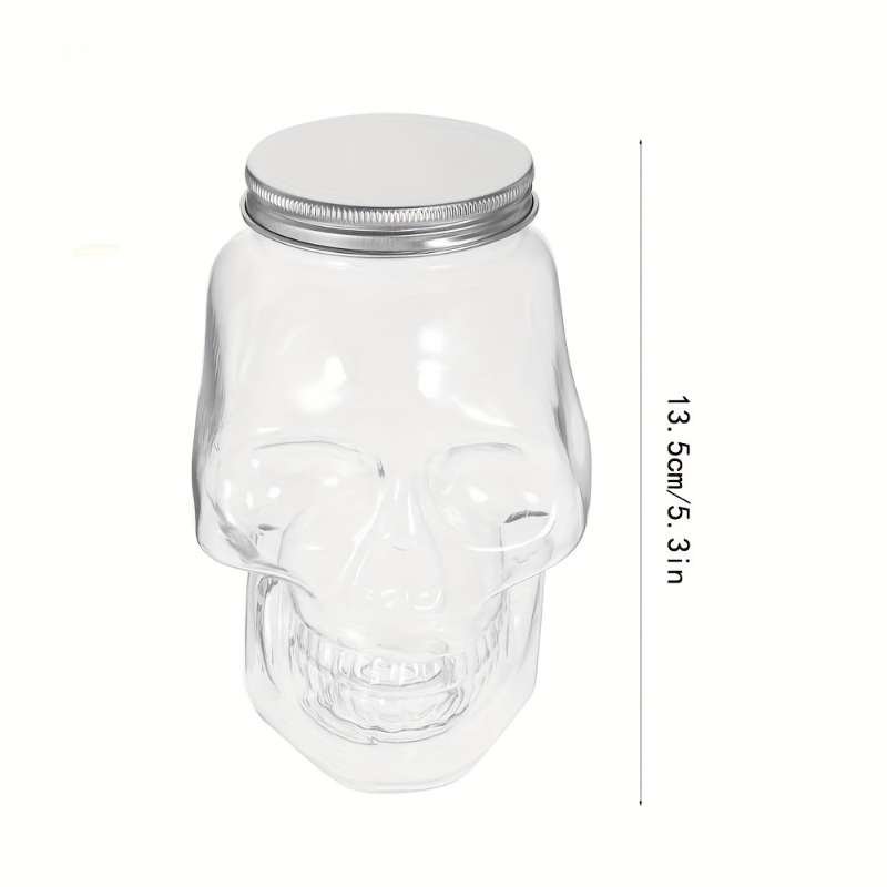 6 pack halloween transparent s - огляд і ціна Candle Making Jars With Lids