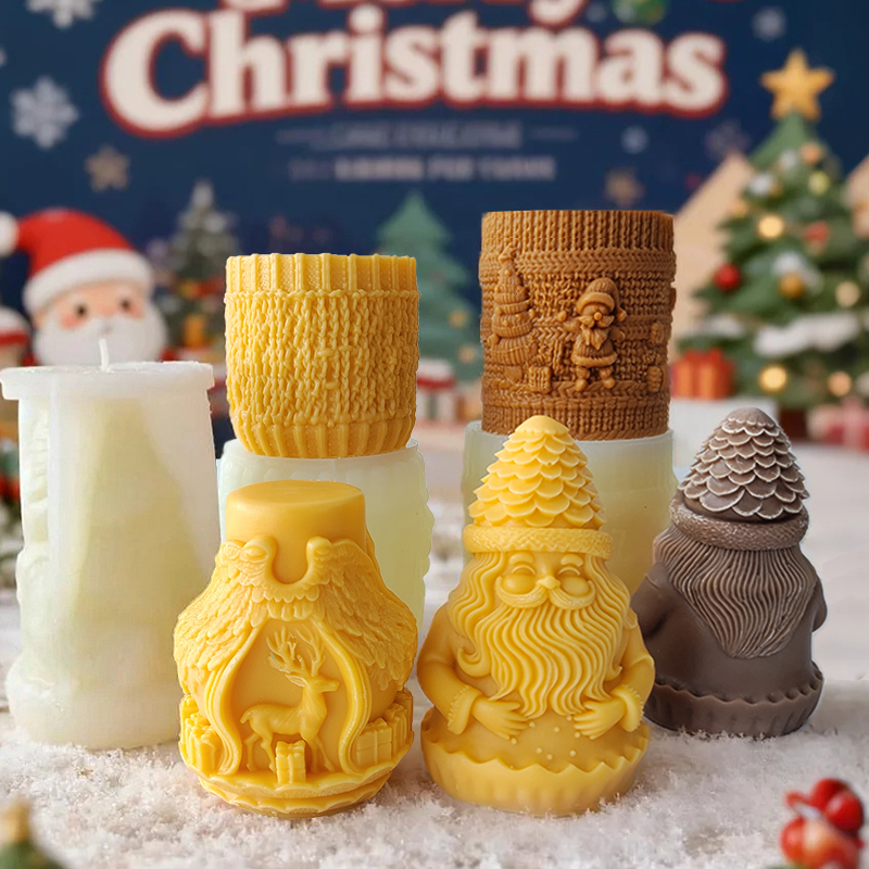 DIY Christmas Series Cylinder  - огляд і ціна Xmas Candle Making