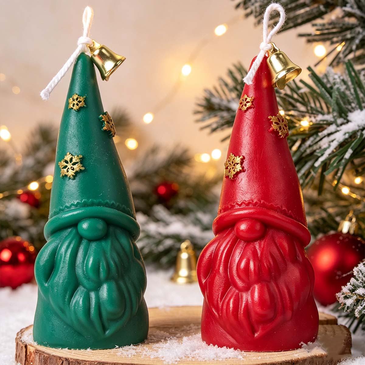 Christmas Ornament Silicone Ca - огляд і ціна Xmas Candle Making