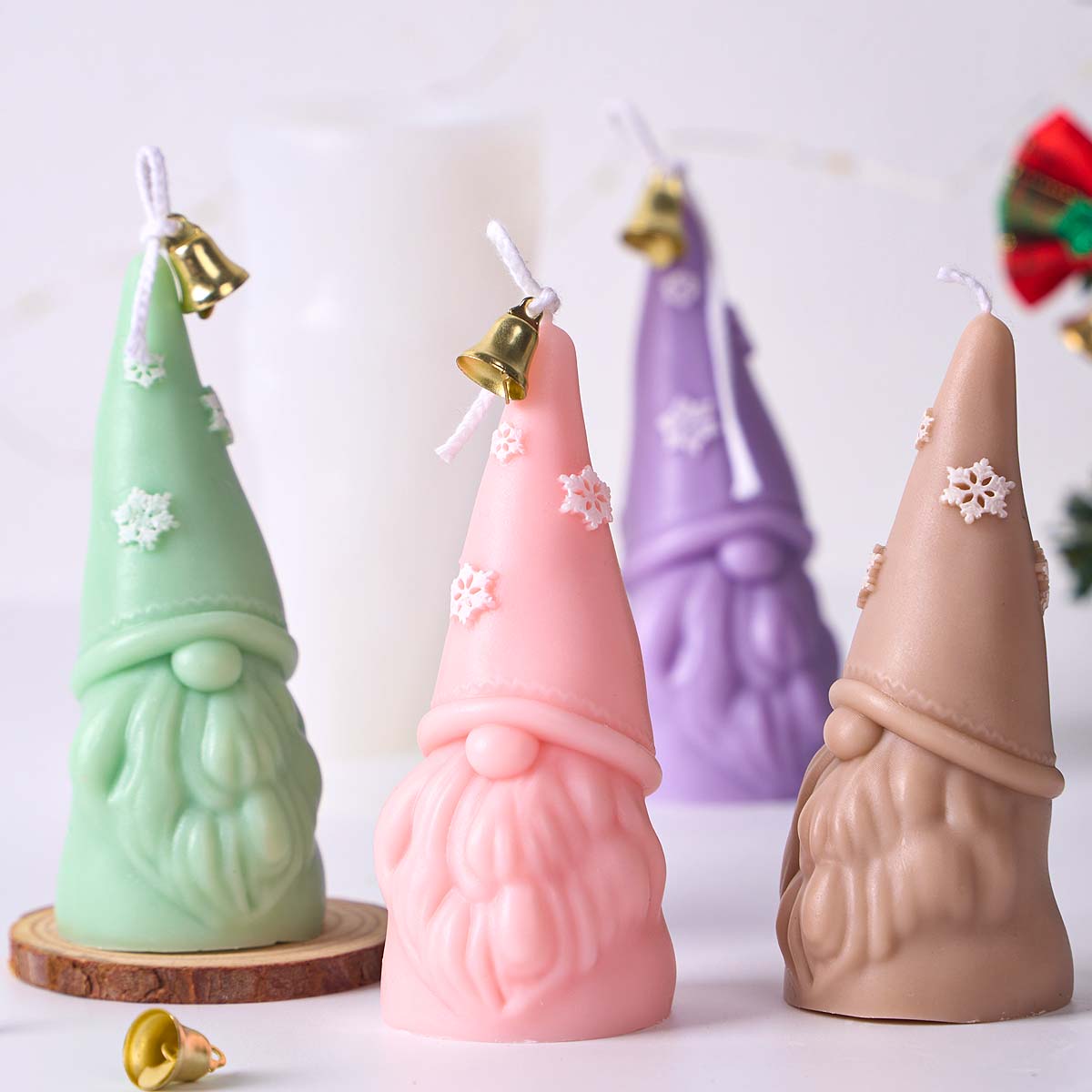 Christmas Ornament Silicone Ca - огляд і ціна Xmas Candle Making