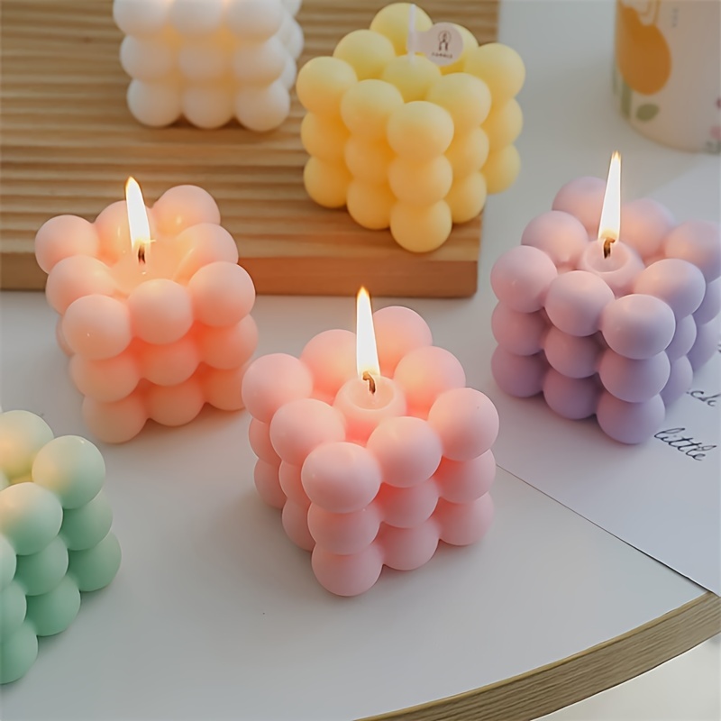 6pcs silicone candle mold set  - огляд і ціна Candle Making Yarn