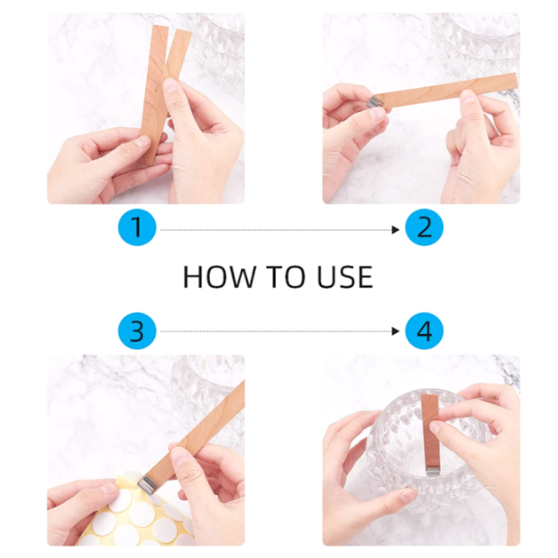 30pcs Wooden Candle Wicks Cand - огляд і ціна Candle Making Wicks