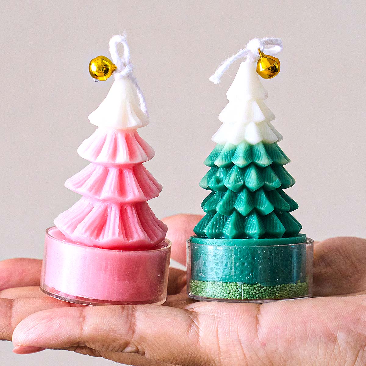 3D Christmas Tree Silicone Can - огляд і ціна Xmas Candle Making